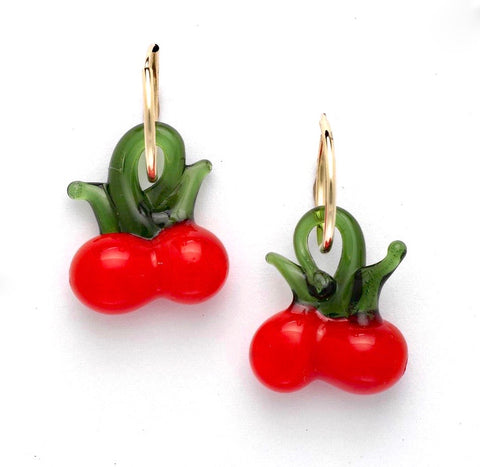 Cherry Earrings - OIYA