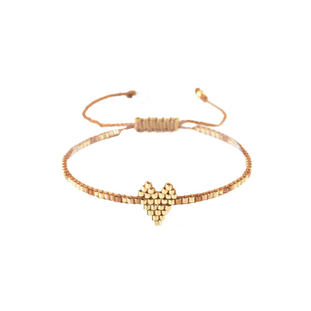 OIYA Miyuki Heart Bracelet