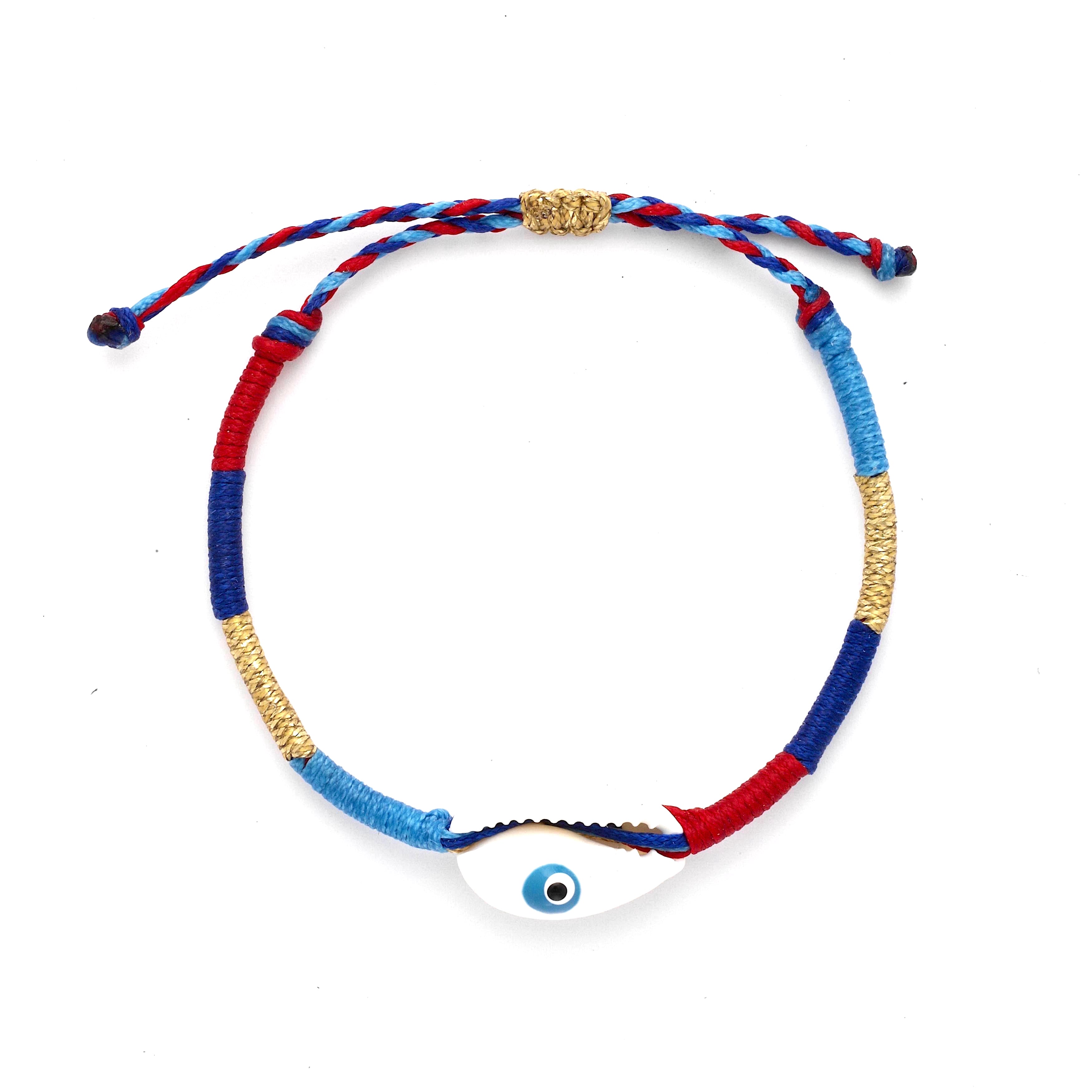 マイアミ発♪ ◆eliou◆BORIS BRACELE OIYA Evil Eye Shell Bracelet