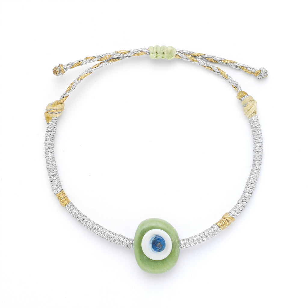 Aya Ceramic Evil Eye Bracelet