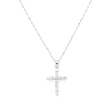 Small Silver Faith Necklace