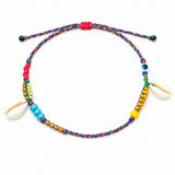 Cairo Cowrie Shell Anklet - OIYA