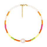Nia Raw Pearl Choker - OIYA