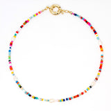 Tabitha Pearl Beaded Choker - OIYA