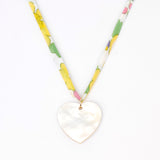 Liberty Mother of Pearl Charm Necklace