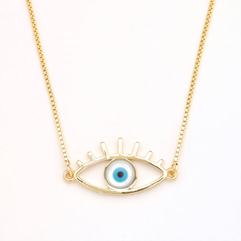 Amelia Evil Eye Necklace