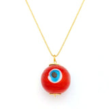 Marie Evil Eye Pendant Necklace