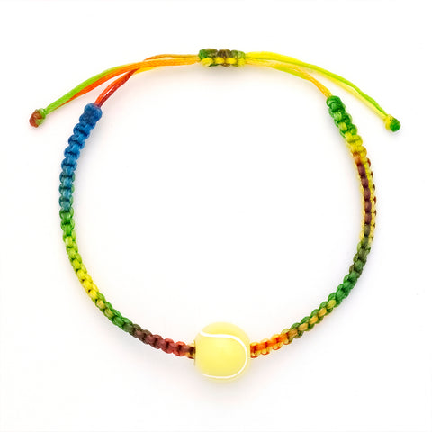 Kids Rainbow Tennis Bracelet