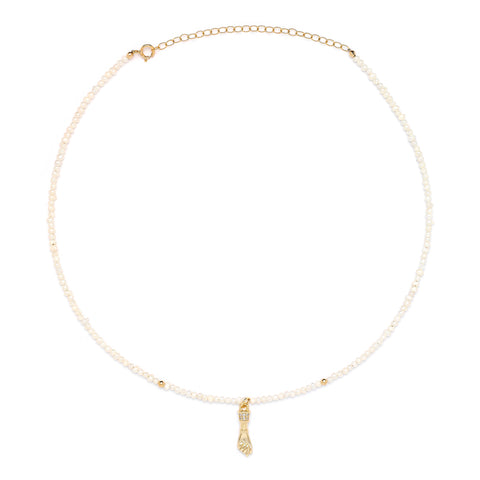 Freshwater Baroque Pearl FIGA Necklace
