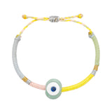 Mini Penelope Ceramic Evil Eye Bracelet