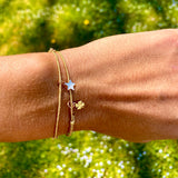 Gold Star Charm Bracelet - OIYA